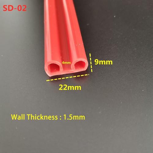 Adhesive D-Shaped Seal Strip - for Cabinet/Door Soundproofing | Silicone - Picture 81 of 89