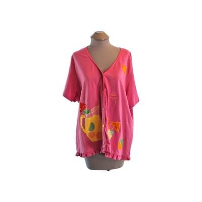 Michael Simon light cardigan size 2x vtg