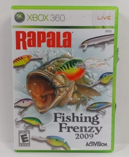 Rapala: Fishing Frenzy 2009 (Microsoft Xbox 360, 2008) manual