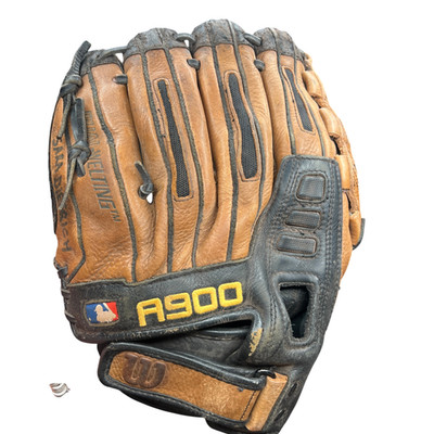 Wilson A900 A0900 A50 12'' Baseball Glove RHT Ecco Leather Brown Black Adult