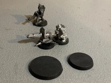 A30687 WARZONE MUTANT CHRONICLE TARGET HHG METAL BAUHAUS HEAVY WEAPON LOT TURRET