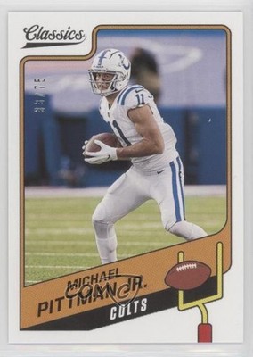 2021 Panini Classics Blue Back 33/75 Michael Pittman Jr #9 0q1p