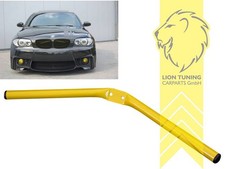 Grill Sportgrill K�hler Streben Leisten f�r BMW 1er E81 E82 E87 E88 gelb