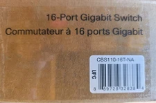 Cisco 110 CBS110-16T-NA 16-Port L2 Unmanaged Ethernet Switch CBS11016TNA