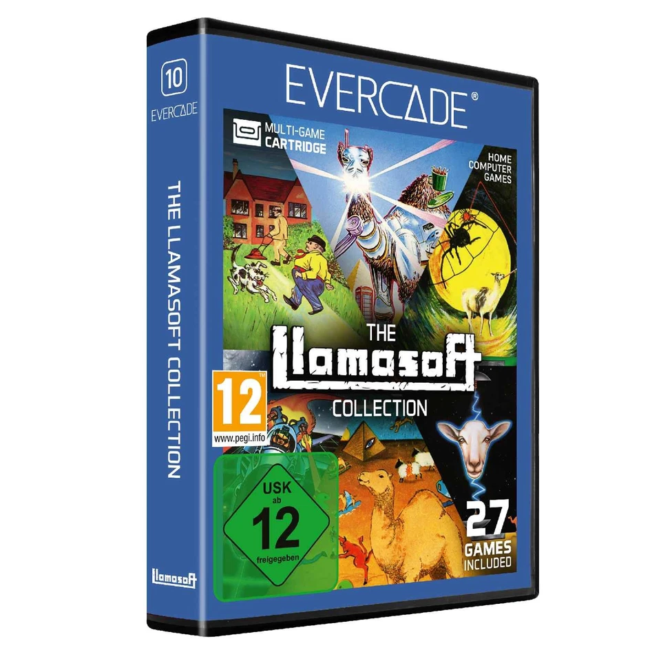 Blaze Evercade  Catridge 47 48 Activision Rare 1 + 10 Llamasoft 54 Spiele OVP - Bild 4 von 4