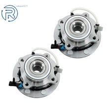 Set Of 2 Wheel Bearing Hub Assembly 4wd For Chevy Silverado Gmc Sierra 2500 Hd