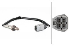 Lambdasonde Sensor Abgassteuerung HELLA 6PA 358 103-321 für NISSAN MICRA K11 2