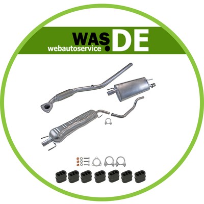 Auspuff , Rohr für Opel Meriva A 1.8i-16V MPV ab. Bj. 05/03-, Auspuff, Rohr