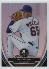 2013 Bowman Platinum Prospects Chrome Zack Wheeler #BPCP5 4d3