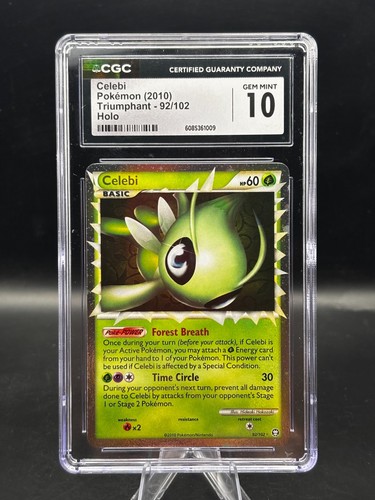 Celebi graded CGC 10 for sale on eBay