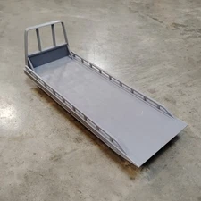 3D Printed 1/25 Ramp Truck Roll Back Flat Bed One Piece Model 