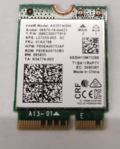 Lenovo ThinkPad E14 Gen 1 Laptop WLAN WIFI Wireless Board Card 01AX798