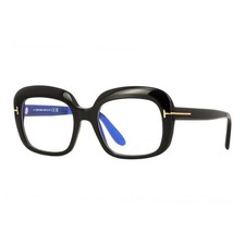 Tom Ford FT6096-B 001 Shiny Black 53mm Eyeglasses New Authentic