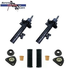 2x GASDRUCK STOSSDÄMPFER MIT STAUBSCHUTZSATZ + DOMLAGER VORNE FÜR FORD KUGA I