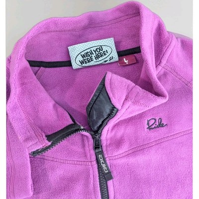 Ride Snowboards purple Fleece womens  Ski Sports Snow Jacket 