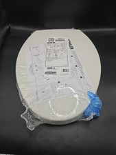 KOHLER Highline Quiet-Close Elongated Closed Front Toilet Seat,White 18 5/8  ,New
