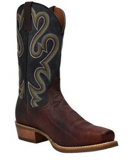 Dan Post Men's Meigs Western Performance Boot - Square Toe Cognac 9 D