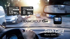 TEAMGROUP Dash Card 128GB for Dash Cam MicroSDXC UHS-I U1 High Compatibility
