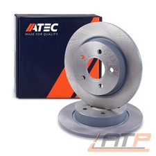 2x BREMSSCHEIBE Ø271 VOLL HINTEN FÜR FORD FOCUS 3 AB BJ 10
