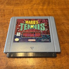Mario's Tennis Virtual Boy Cartridge Only Authentic Nintendo - TESTED Working!
