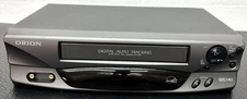Orion VR0211B VCR VHS Tape Player & Recorder, Tested! NO REMOTE Serviced!