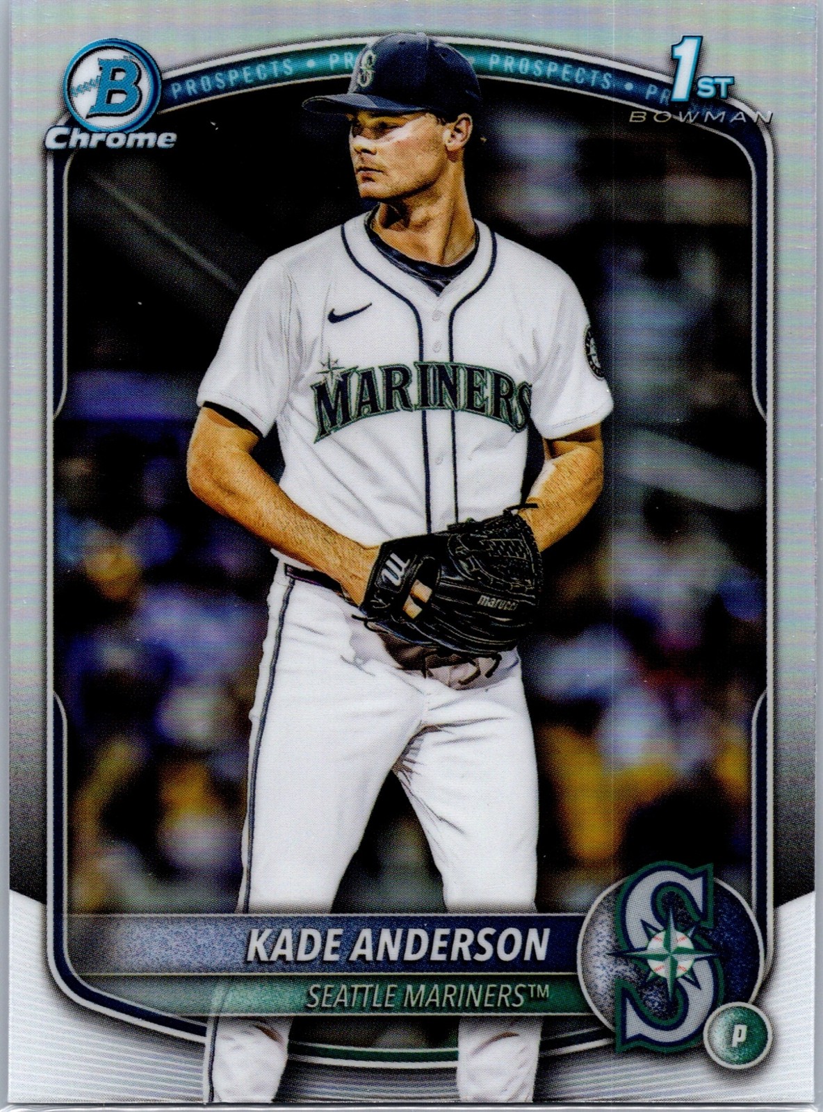 2025 Bowman Draft Kade Anderson #BDC-3 Chrome Refractor 1st Prospect Mariners