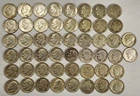 Roll of 50 Silver Roosevelt Dimes $5 Face Value 90% Silver Coins Mixed Dates