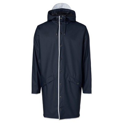 RAINS Long Jacket Reflektierende Regenjacke Unisex
