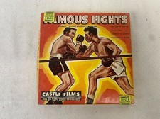 Vintage Castle Films Famous Fights Super 8 Home Movie Reel