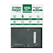 Vacuum Seal Bags 8" x 12" (100 Count) 5.5 Mil (Black and Clear) - BPA Free Co...