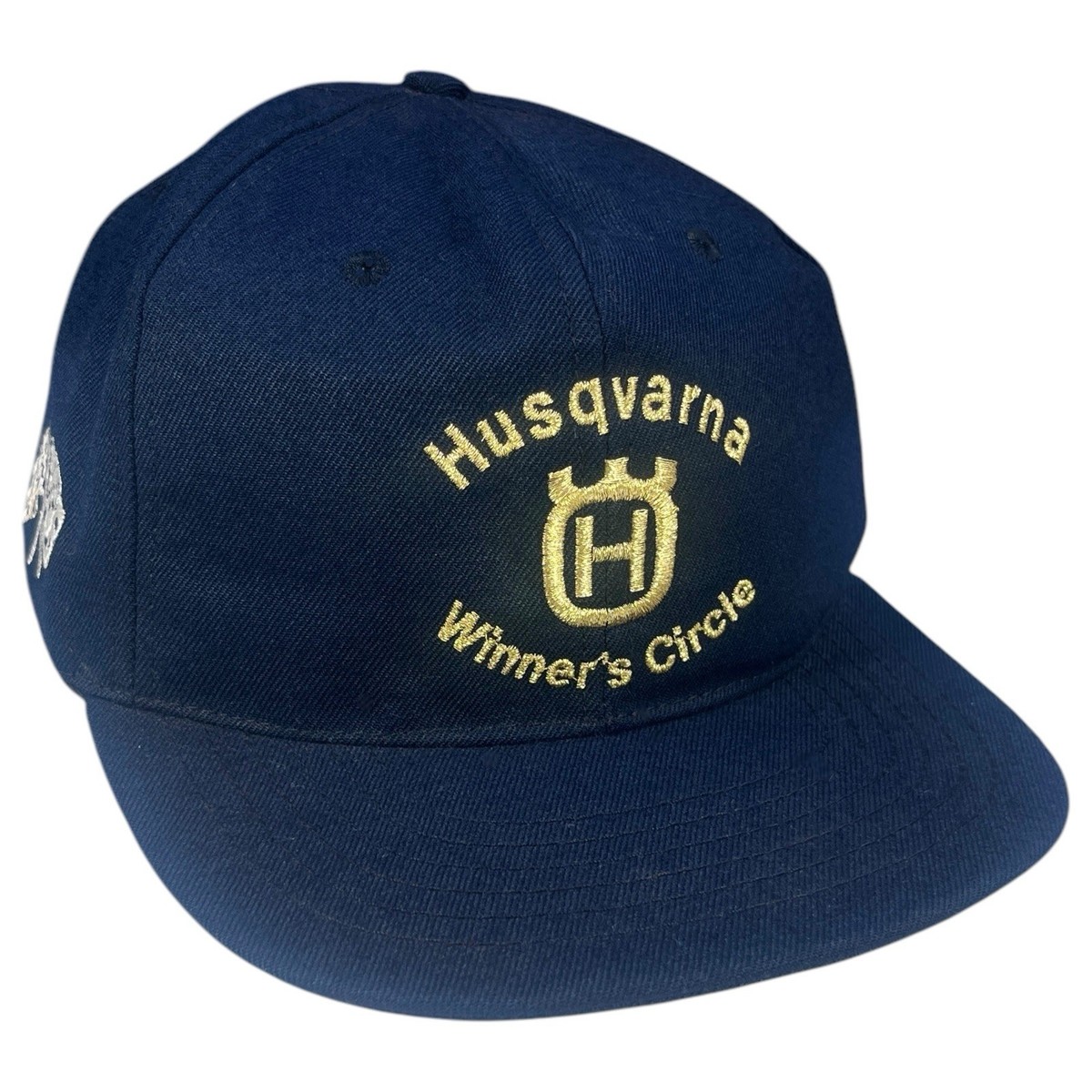 帽子 KOWGA OG LOGO CAP NAVY Vintage 90's Husqvarna Winner's Circle Hat Adjustable