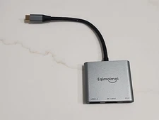 USB C to HDMI Multi-Port Adapter(4K@120HZ) with 100w PD,USBC Laptop Docking 