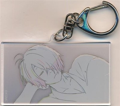 Gegege no Nazo Birth of Kitaro End Chapter Acrylic Keychain Father Closed Eyes