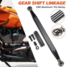 Gear Shift Linkage Rod Shifter Black For Harley Electra Glide Softail Road King