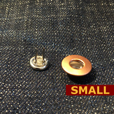 Jean Fly Buttons — Copper Donut — Made in America