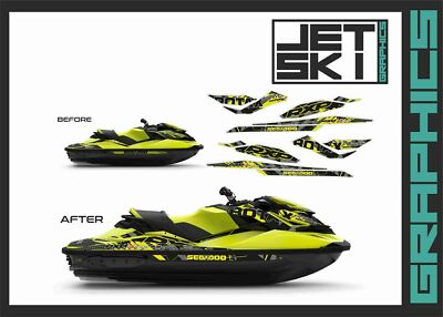 Seadoo RXP RXPX 300 2018 2019 graphics kit decals stickers vinyl