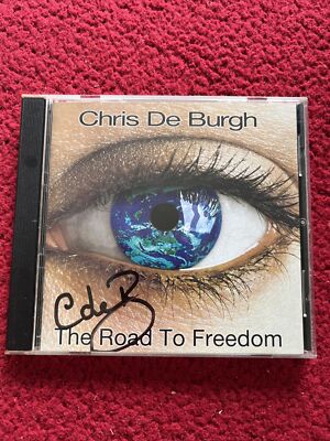 The Road to Freedom by De Burgh,Chris | CD | Very Good Condition- SIGNED