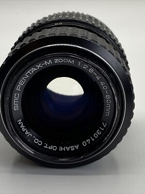 SMC Pentax-M Zoom 40-80mm 1:2.8-4 Objektiv #7130140-41
