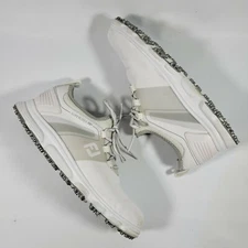 FootJoy fj SuperLites XP 58062 Men’s White Gray Golf Shoes Spikes US 8.5 M 