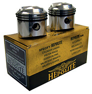 HEPOLITE BSA  A65 650CC PISTON KIT STANDARD BORE 1962-1973 OEM: 19233 68-0907