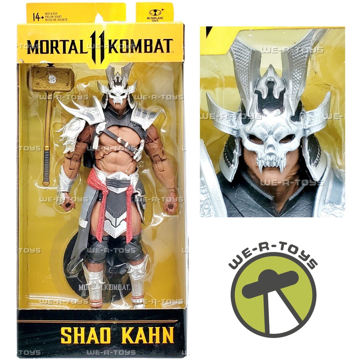 Mortal Kombat Shao Kahn Platinum Kahn Action Figure 2021