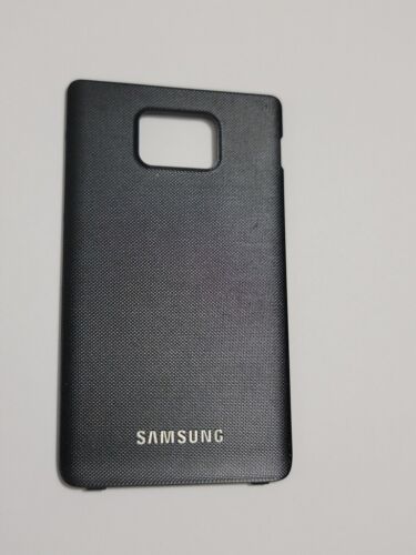 OEM  Samsung Galaxy S2 II i9100 Battery Back Door Cove (Black) US ~ Seller !! - Picture 1 of 3
