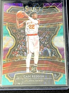 2019-20 Panini Select Concourse Tri-Color Prizm Cam Reddish #96 Rookie RC Knicks