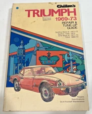 Chilton 5910 Triumph 1969-73 Repair & Tune-Up Guide