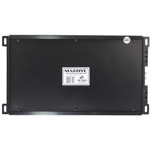 1000 Watts Class A/B 4 Ohm Car Audio Monoblock Full Range Amplifier Massive - Picture 4 of 8