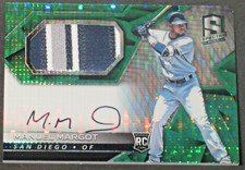 Manuel Margot 2017 Panini Spectra Rookie Patch Autograph (1/5) Padres Twins RC