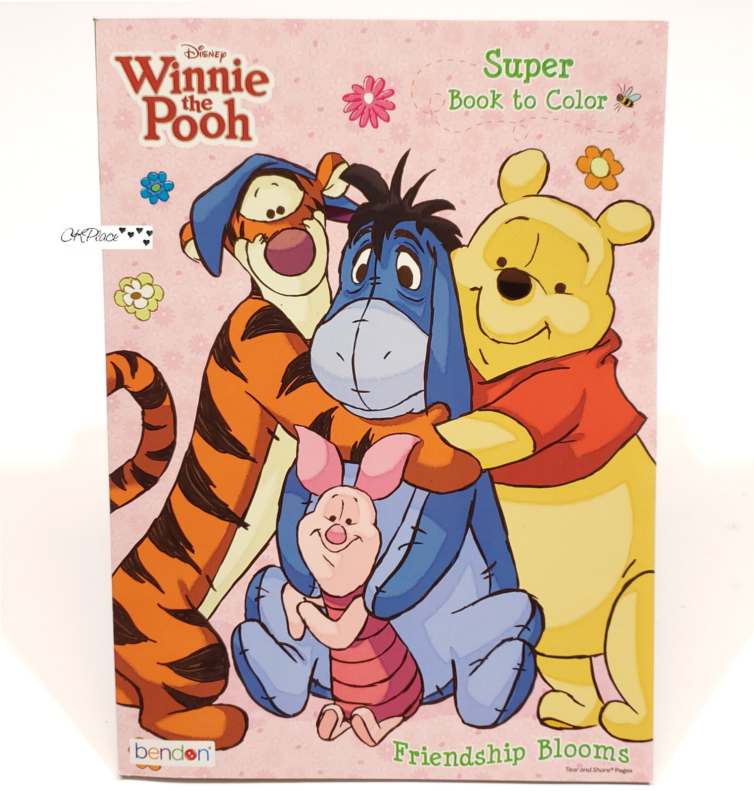 Bendon Disney Winnie The Pooh Coloring Book Friendship Blooms 2014 | eBay
