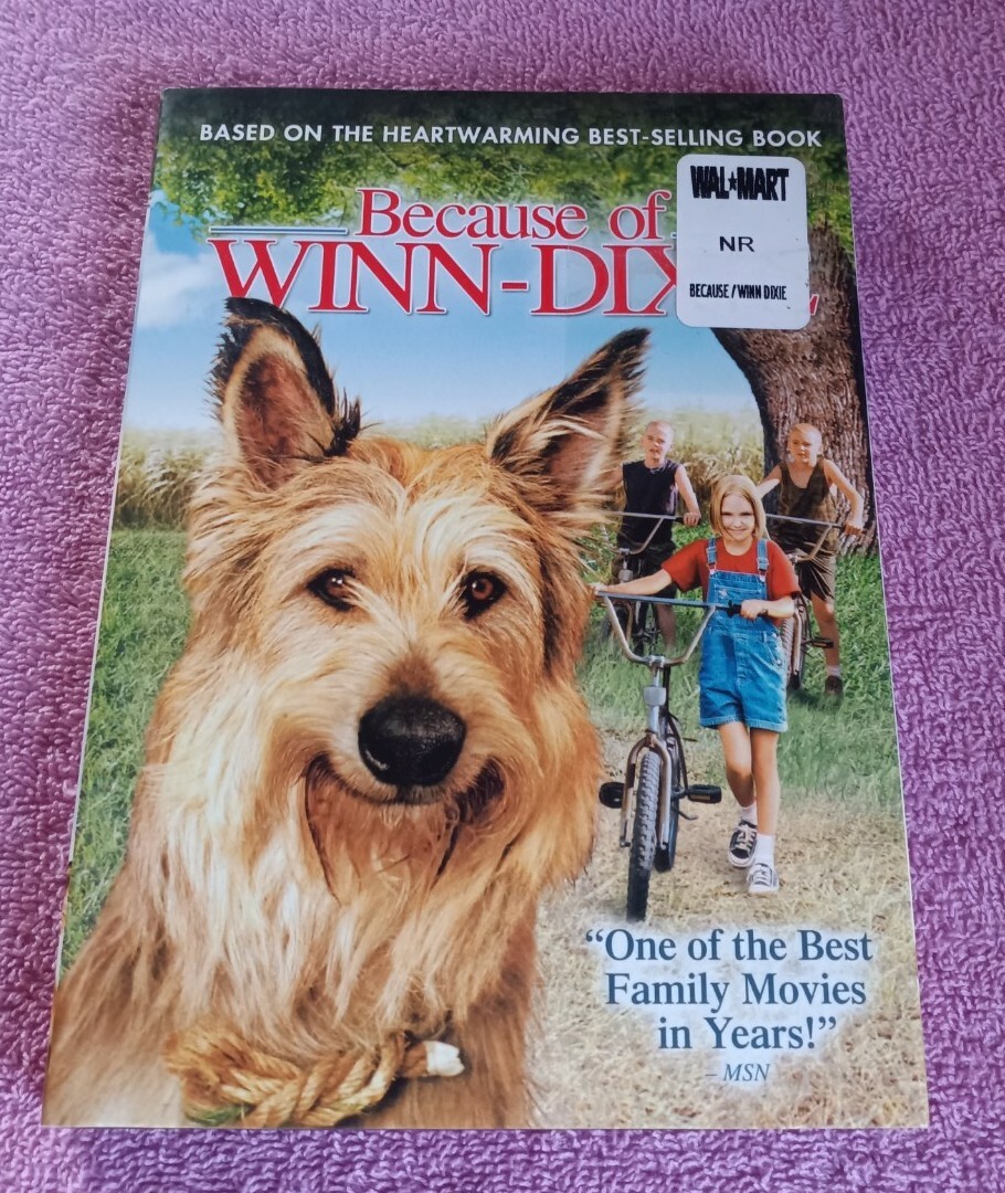 Because of Winn-Dixie DVD Widescreen Fullscreen Jeff Daniels