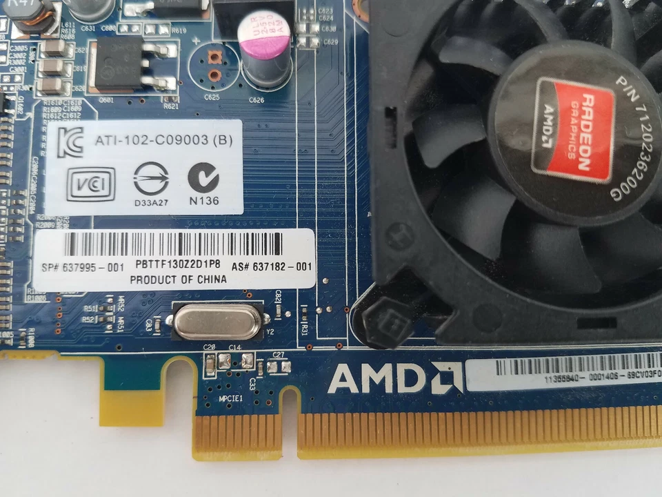 AMD Radeon HD 6350 ATI-102-C09003(B) Video Card & DMS-59 to Dual DVI Adapter - Image 4 of 4