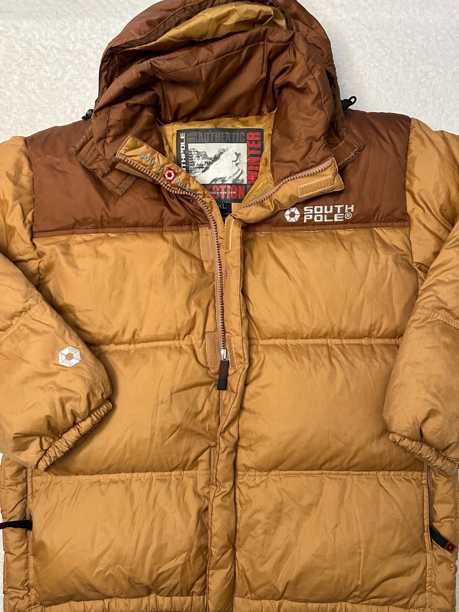 Vintage 1990s 90s Y2K 2000s SouthPole Down Puffer Zip Up
